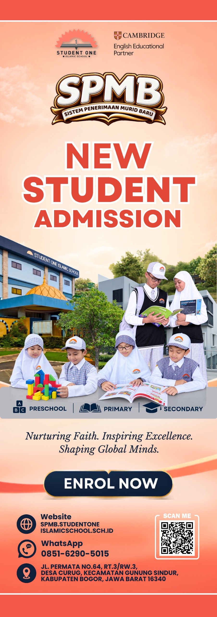 New Student Admission - Student One Islamic School